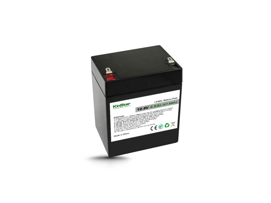 Kinstar LiFePO4 18650 12.8V 4.5Ah Battery Pack for 12V 4Ah Lead Acid (SLA) Battery Replacement