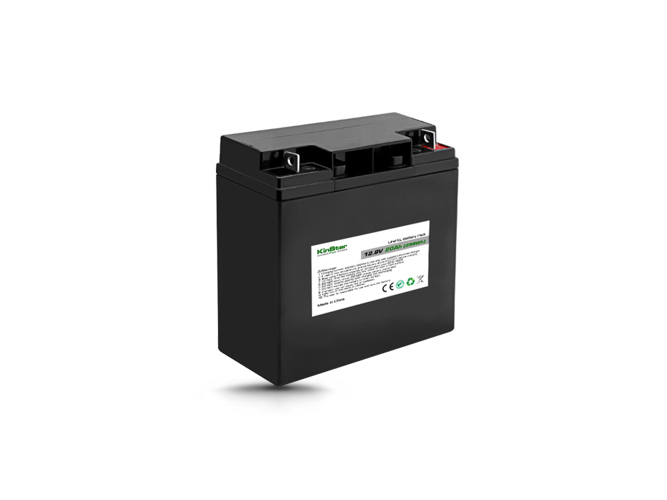 Kinstar LiFePO4 18650 12.8V 20Ah Battery Pack for 12V 20Ah Lead Acid(SLA) Battery Replacement