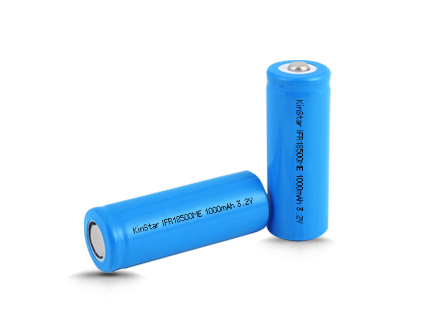 IFR 18500 - 1000mAh 3.2V LiFePo4 Battery (Button Top)