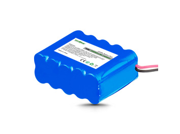 Kinstar LiFePO4 18650 16V 3000mAh Rechargeable Battery 5S2P Battery Pack with PCB & Bare Leads