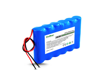 Kinstar LiFePO4 18650 19.2V 1.5Ah Rechargeable Battery Pack 6S1P with PCB & Bare Leads