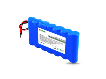 Kinstar Li-ion 18650 24V 2600mAh 7S1P Battery Pack with PCB Protection for Electric Door