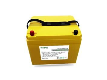 Kinstar Li-ion 72V 20Ah Battery 18650 2500mAh Cells 20S8P with BMS for Tricycle and E-scooter