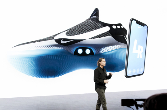 Nike Adapt BB. Self lacing Shoes